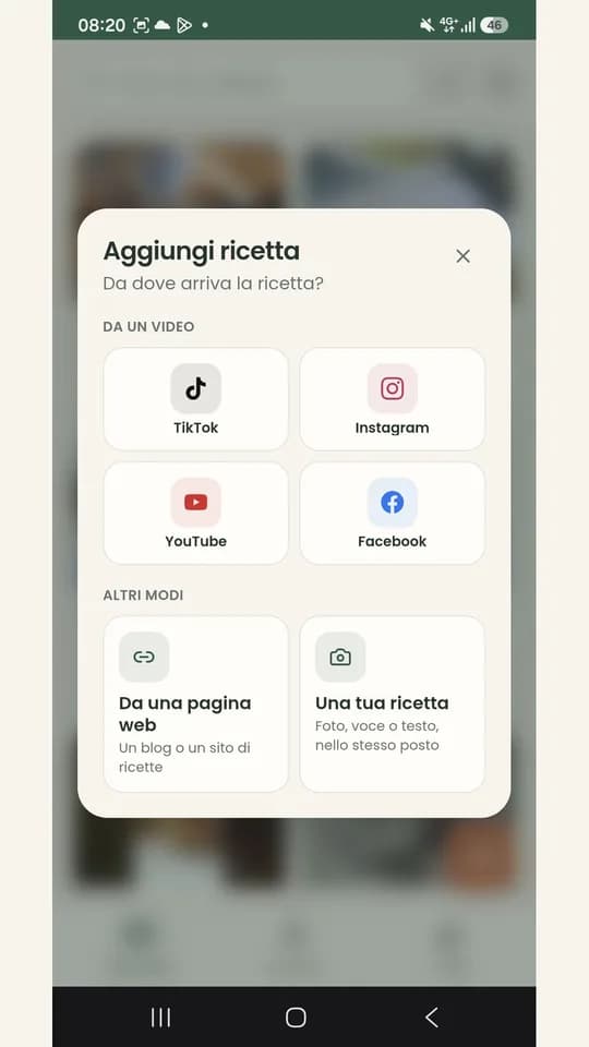 Salva da più fonti
